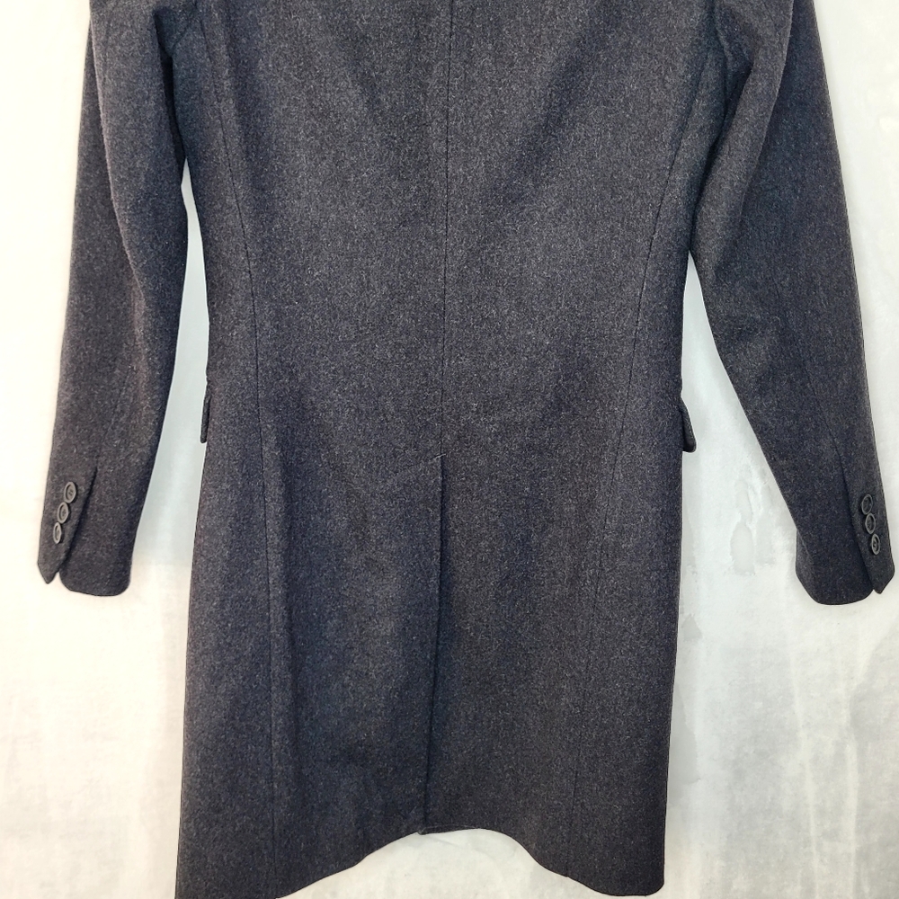 Sandro Broadcloth Wool Cashmere Blend Coat Size XS - Picture 10 of 15